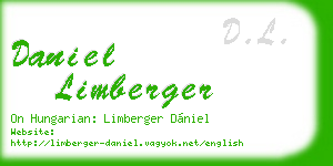 daniel limberger business card
